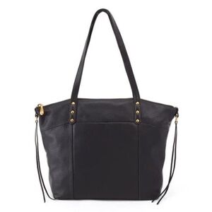 ✨NWT✨ HOBO Dustin Leather Tote Bag in Black